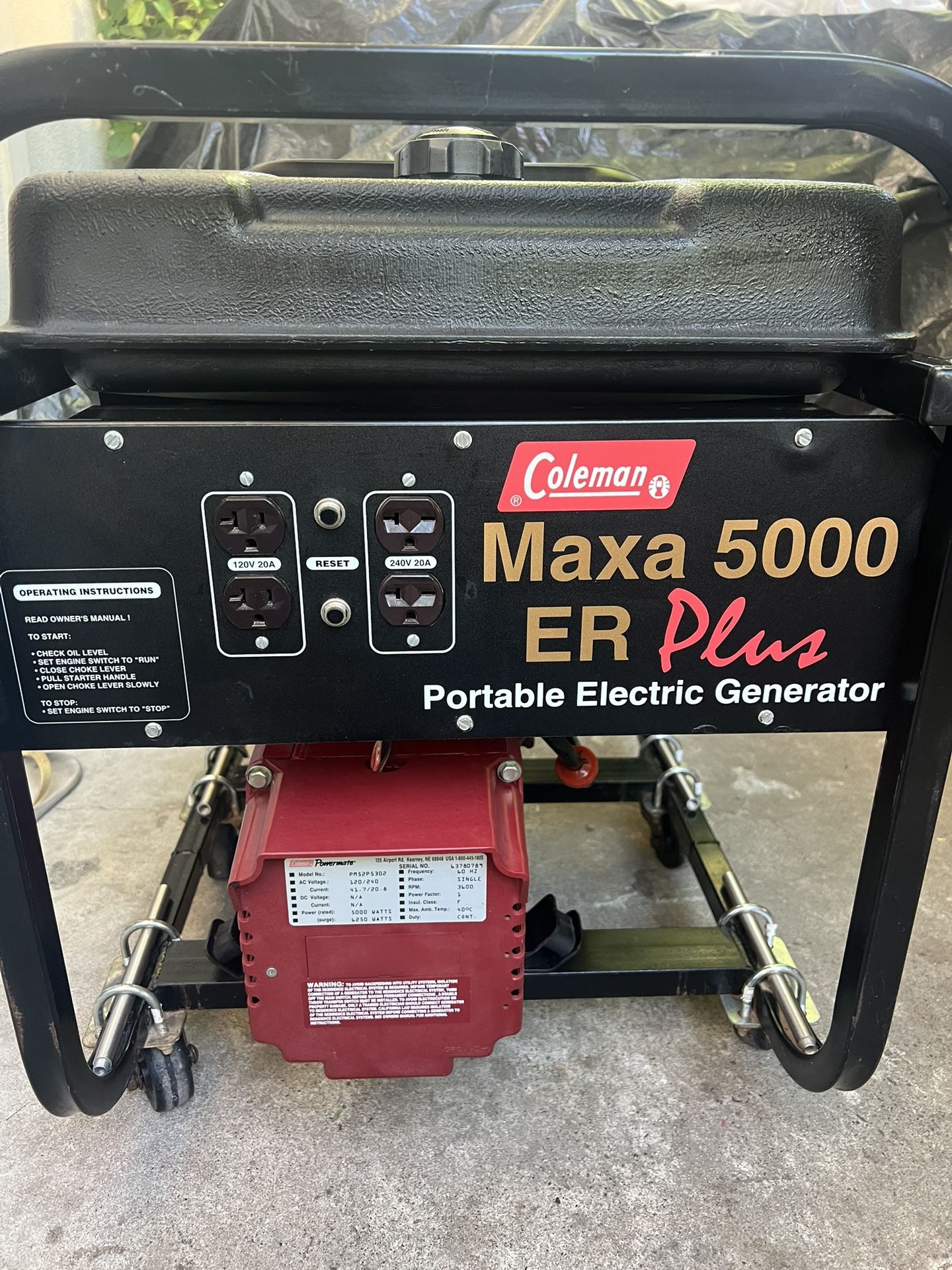 Generator 5000 W