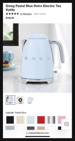 Smeg Electric Tea Kettle 