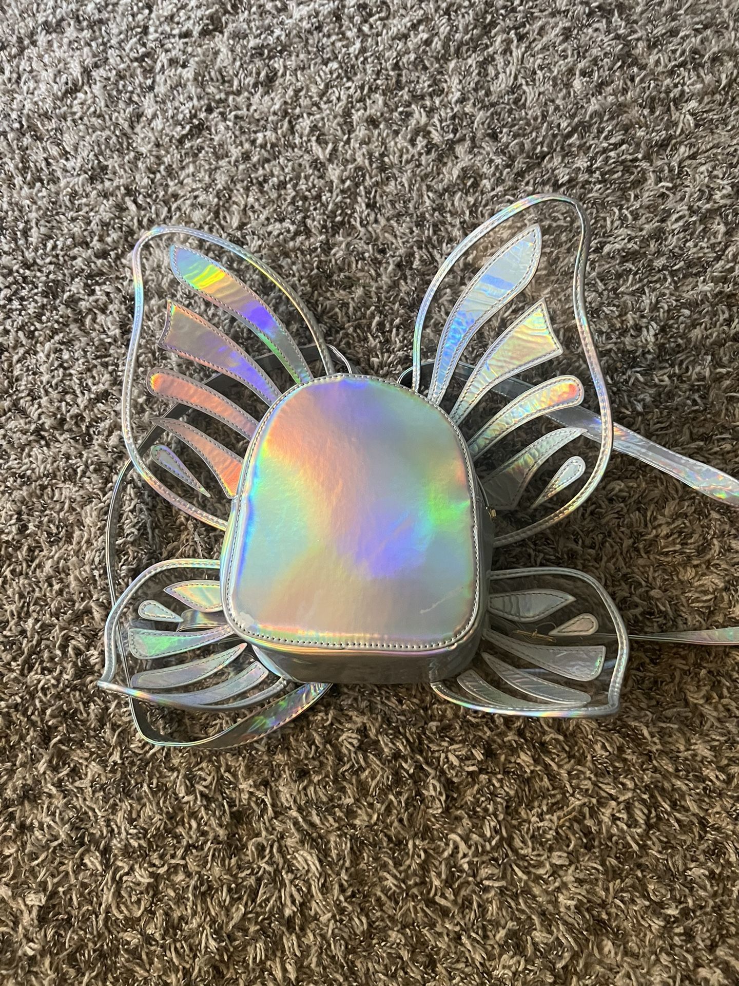 Small Reflective Butterfly Backpack 