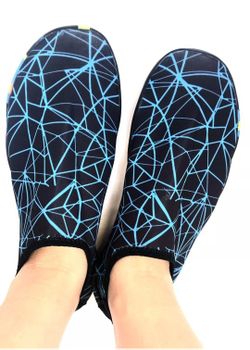 Rubber Sole Quick-dry Water Beach Aqua Swim Surf Shoes - EU43/US Wmn12.5/Men10.5