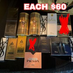 DESIGNER PERFUMES (READ THE DESCRIPTION 
