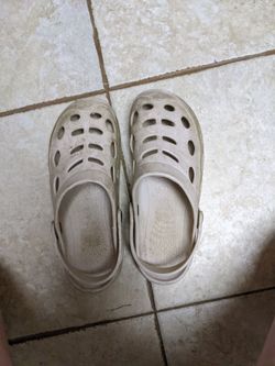 White croc like shoes
