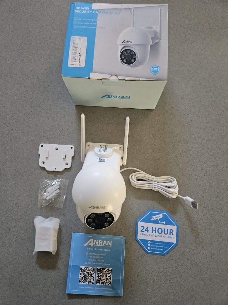 ANRAN 5MP Wireless Security Camera Outdoor 2-Way Audio