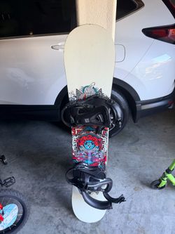 Burton Shaun White Collection Smalls Youth Snowboard 135 cm with S-TECH Bindings