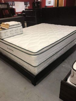 BRAND NEW COMPLETE BED SET MATTRESS BOX SPRING AND BED FRAME INCLUDED