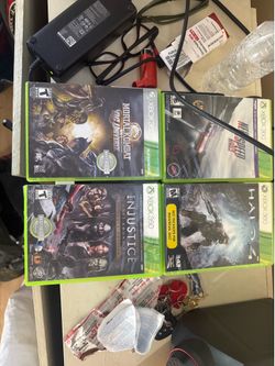 X box with games