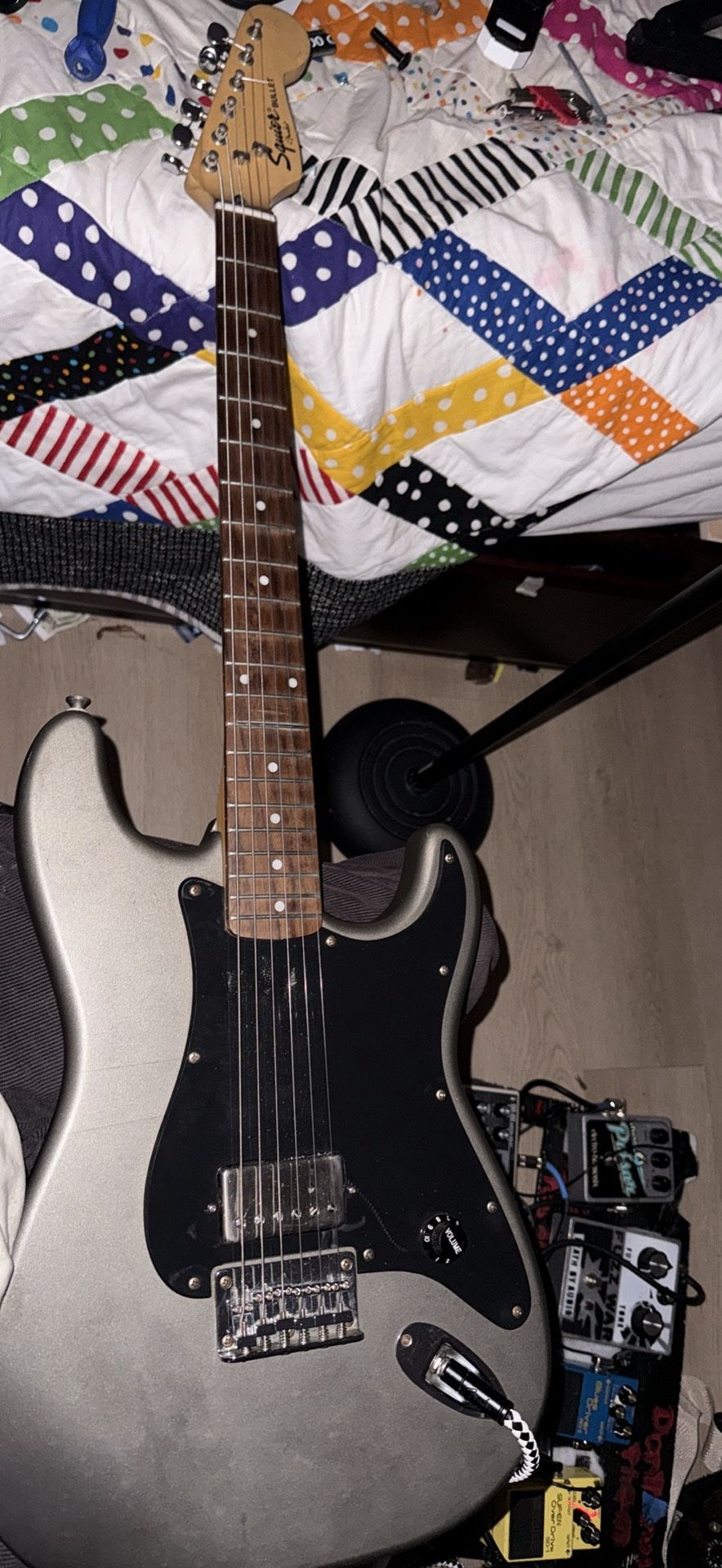 Upgraded Squier 20th Anniversary Bullet