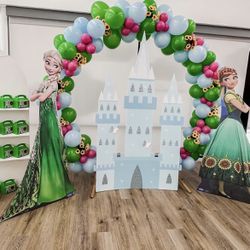 Anna And Elsa characters 5ft