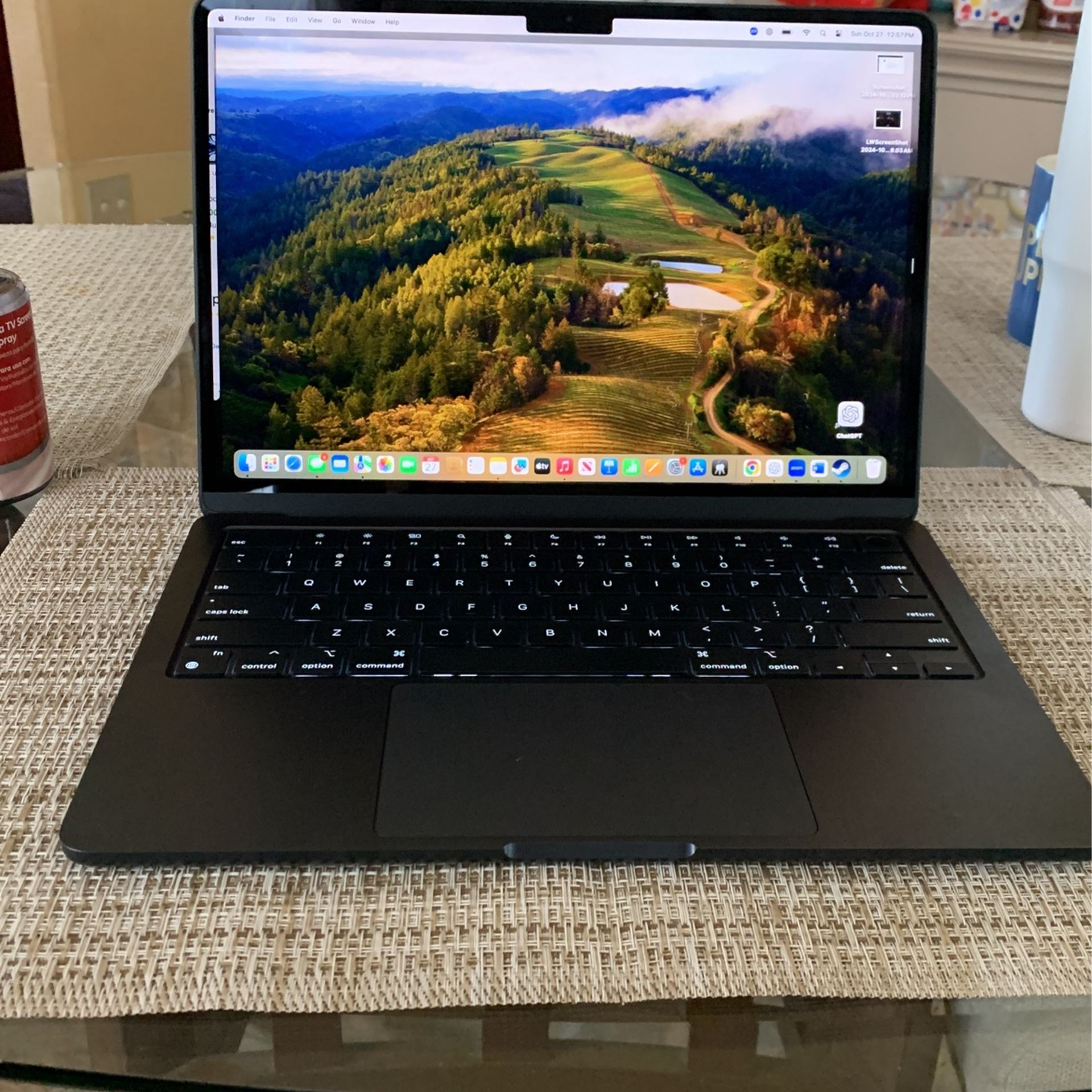 APPLE MACBOOK AIR 13” Laptop- M2 Chip 8-core CPU Memory- 256GB SSD - Midnight
