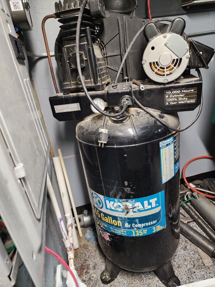 Kobalt 45 Gallon 3.5 HP Air Compressor