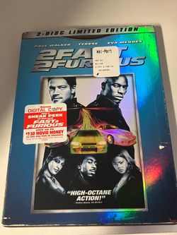 Rare 2 Fast 2 Furious DVD