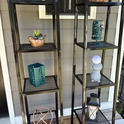 Indoor/Outdoor Metal Shelves 
