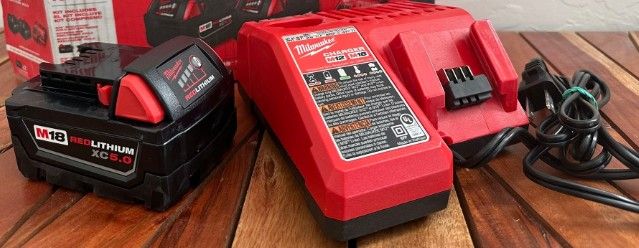 Milwaukee M18 Battery & Charger