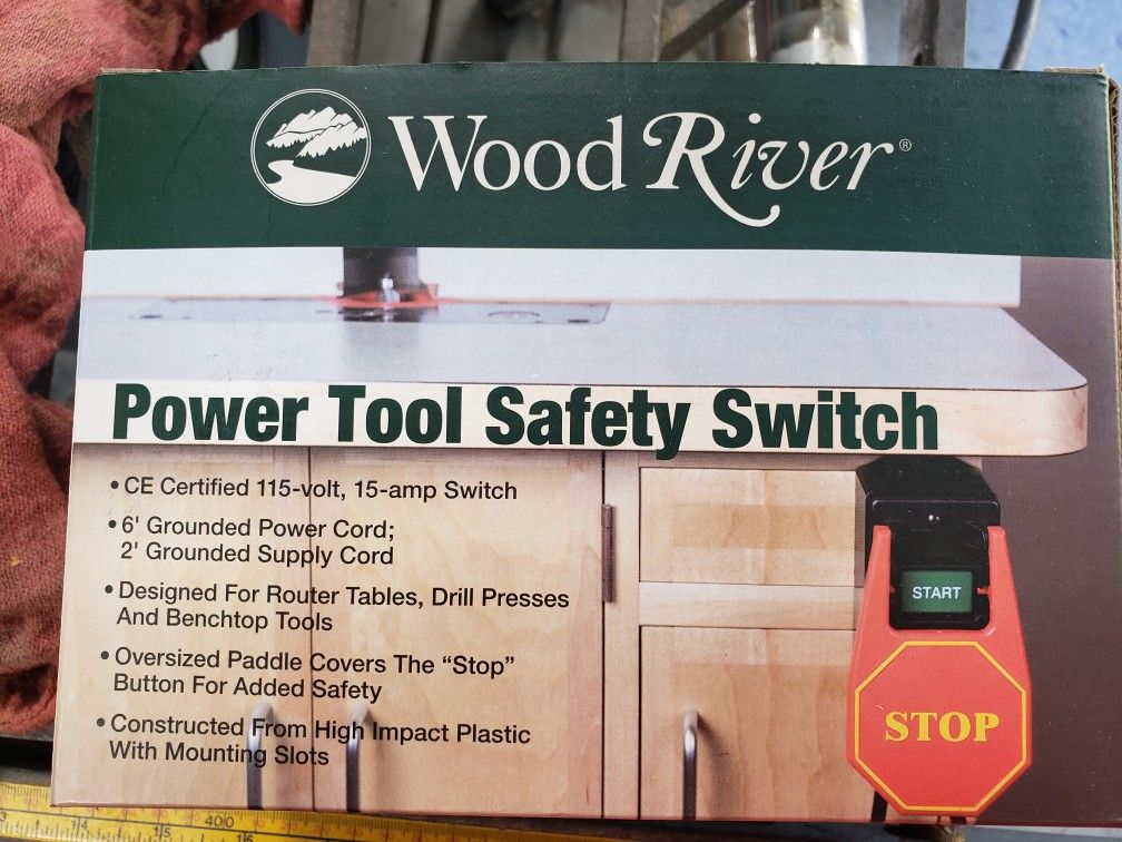 Wood River Power Tool Safty Switch