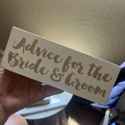 Advice For Bride And Groom