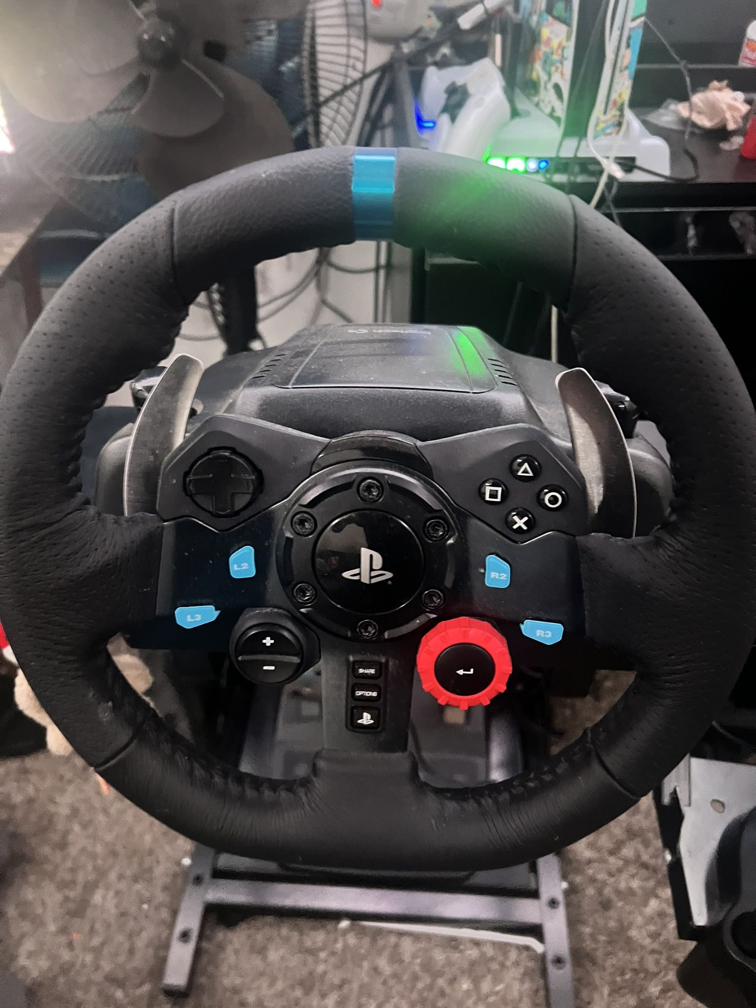 Logitech PS4 Wheel Set Up