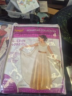 Spirit Signature Collection Golden Goddess Child Costume