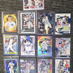 Shohei Ohtani and Aaron Judge Cards