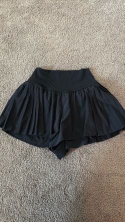 Black Tennis Skort