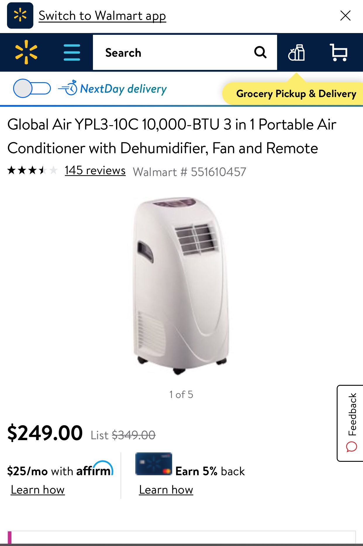 Air conditioner portable