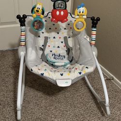 Disney Baby Mickey Mouse Take Along Songs Infant To Toddler Rocker