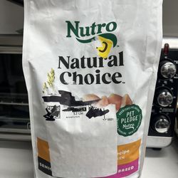 Nutro Natural Choice Senior Small Breed Dry Dog Food, Chicken and Brown Rice Recipe, 5 lbs.