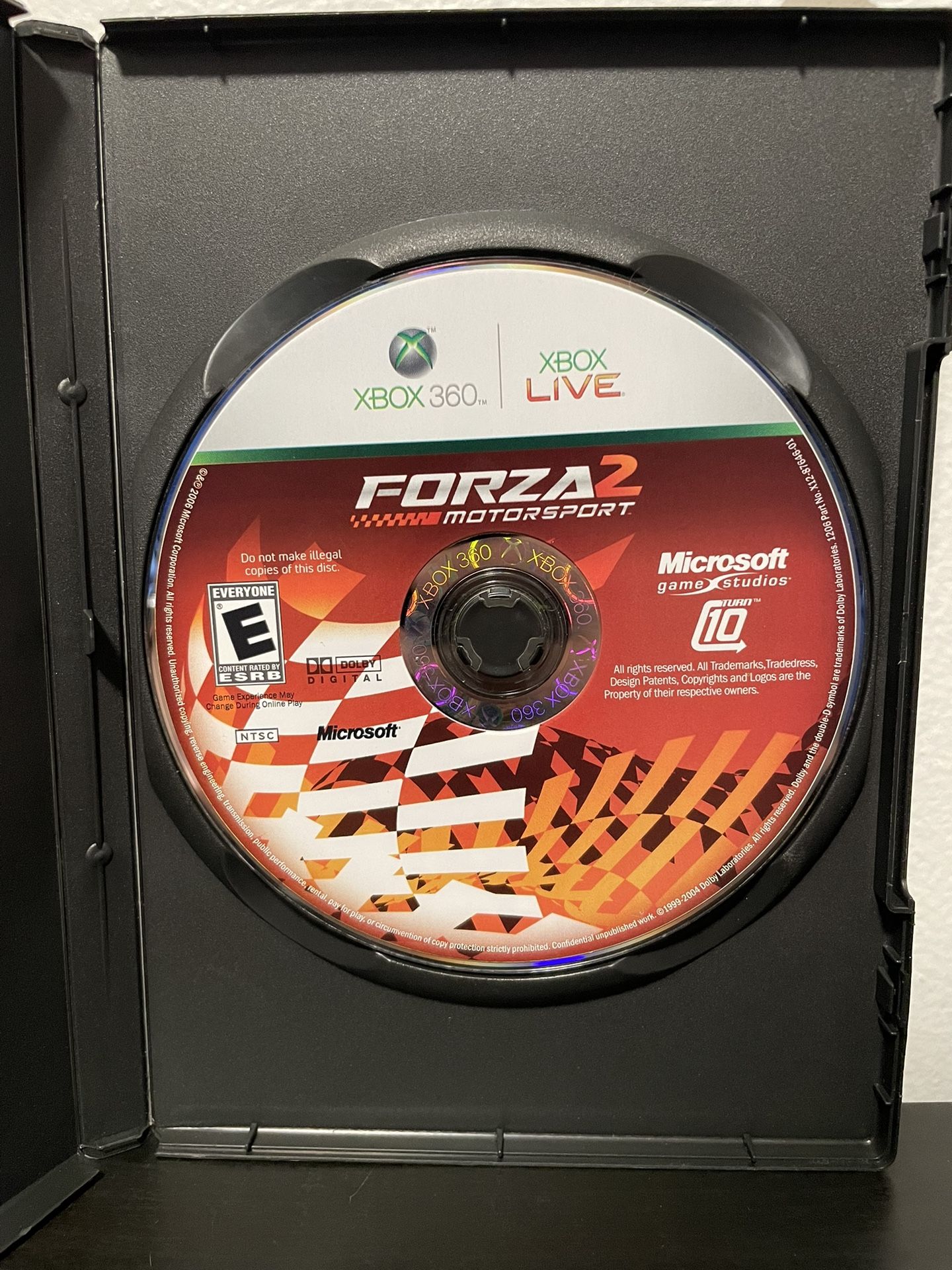 Forza Motorsport 2 Xbox 360 Video Game Microsoft Racing 2007
