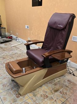 Pedicure Massage Chair With Stool