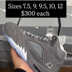 Jordan 5 Wolf Grey 