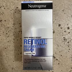 NWT Neutrogena Rapid Wrinkle Repair Retinol Regenerating Cream