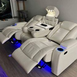 Power Recliner Sofa Same Day Delivery By ASHLEY FINANCING AVAILABLE 