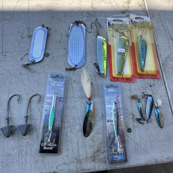 Spoon Jigs Fishing Lure Lot