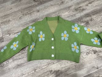 Knit cardigan