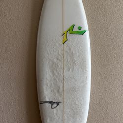 5’8” 28.6L Rusty Surfboard