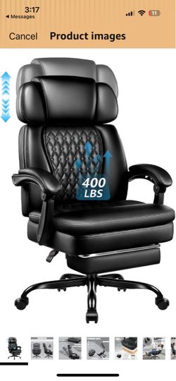 Big & Tall Executive Office Chair 400 LBS