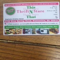 This N That Thrift Store