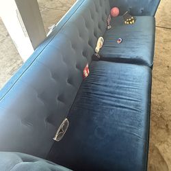 Blue Couch  Pick Up only