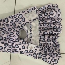 CuteBone Female Dog Diaper Skirt Reusable Puppy Dress Size M