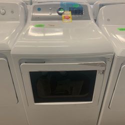 GE GTD72EBSNWS 7.4-cu ft Electric Dryer PPL