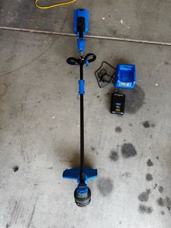 Kobalt 40V Cordless String Trimmer + Battery & Charger
