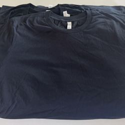 Black T Shirt  XXL Light Cotton High Quality