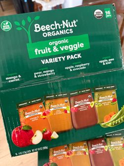 Beech-Nut Fruit and Veggie pack (2 boxes of 16 each)