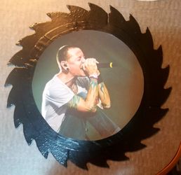 Linkin Park Chester Decorative Saw Blade