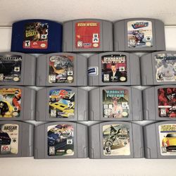 Nintendo 64 N64 Games $10 Each