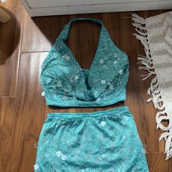 Sequin Matching Set 