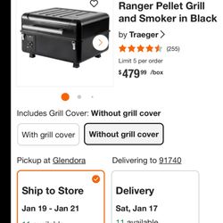 Traeger Portable smoker - Wood Pellet Grill