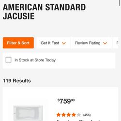 American Standard Jacusie