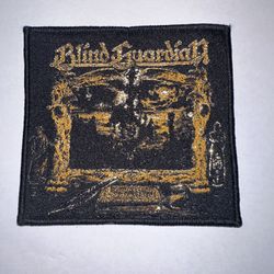 BLIND GUARDIAN, SEW ON BLACK BORDER WOVEN PATCH
