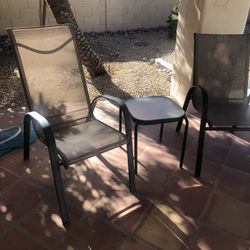 Patio Chairs And Table