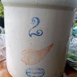 Antique Red Wing Union Stoneware 2 Gallon